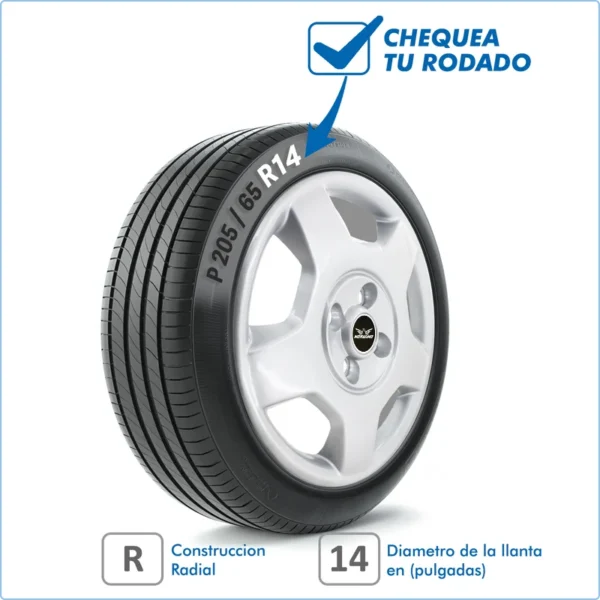 Taza Chevrolet Corsa 2 02/11 14 Pulg - Image 2