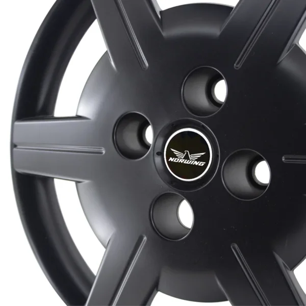 Taza Chevrolet Corsa Classic 99/11 13 Pulg Negro Mate - Image 3