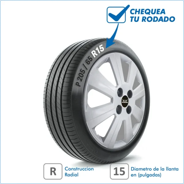 Taza Chevrolet Agile 09/15 15 Pulg - Image 2