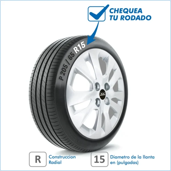 Taza Chevrolet Onix 20/22 15 Pulg - Image 2