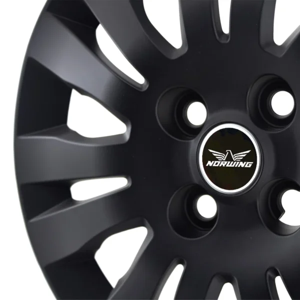 Taza Fiat Palio Siena Ii 10/12 14 Pulg Negro Mate - Image 3