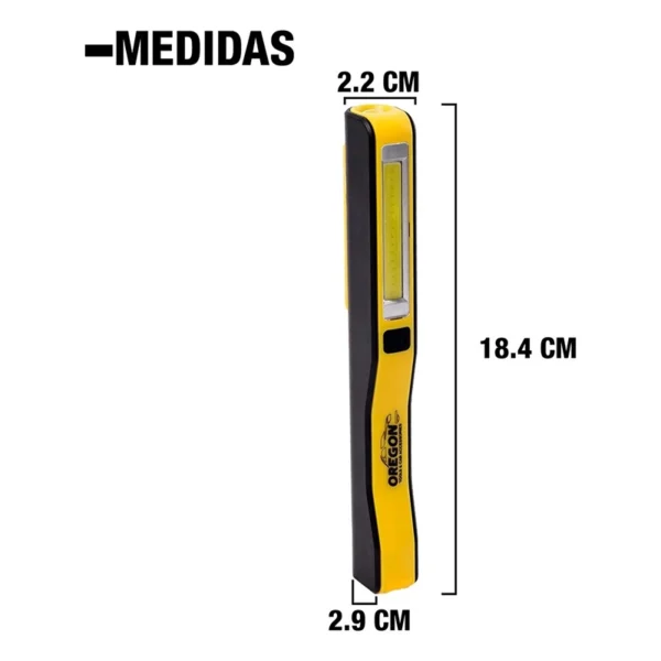 Linterna Recargable Usb Led Cob Emergencia Trabajo 2 - Image 2