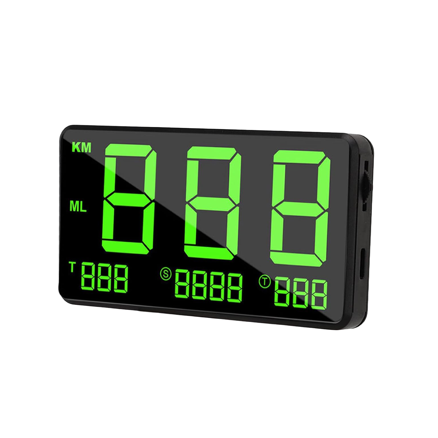 Velocímetro Digital GPS Universal Pantalla LED Verde USB