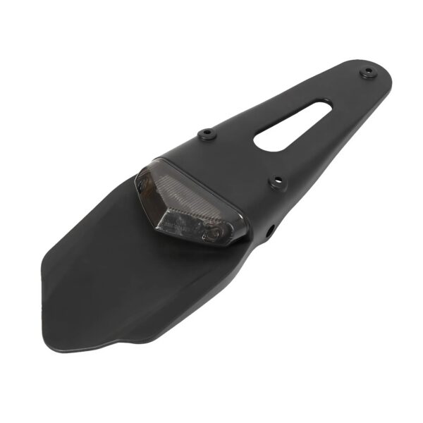 Guardabarro Trasero Moto Universal Con Luz LED