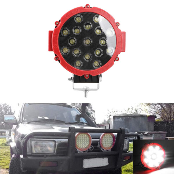 Faro Led Redondo 7 Pulgadas Off Road 4x4 - Image 5